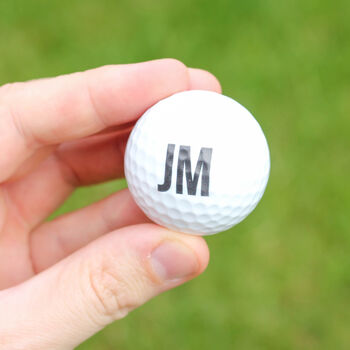 Personalised Initials Golf Balls And Tees Tin, 3 of 3