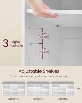 Shoe Bench With Cushion Storage Cabinet, 4 of 6