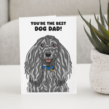 Custom Valentine's Day Card For Afghan Hound Owner, 5 of 12