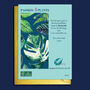 Snake Plant Vibrant Houseplant Blank Card, thumbnail 2 of 2