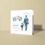 Son And Daddy You're My Hero Father's Day Card, thumbnail 1 of 2
