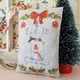 Christmas Illustration Scented Fabric Gift Pillow, thumbnail 5 of 10