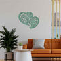 Contemporary Wooden Hearts: Love Inspired Wall Art, thumbnail 10 of 12
