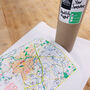 Personalised Map Print Your Home Or Your Somewhere, thumbnail 3 of 11