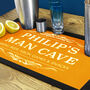 Personalised Man Cave Bar Mat, thumbnail 6 of 12