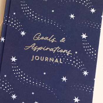 Navy Celestial Goals And Aspirations Journal, 3 of 7