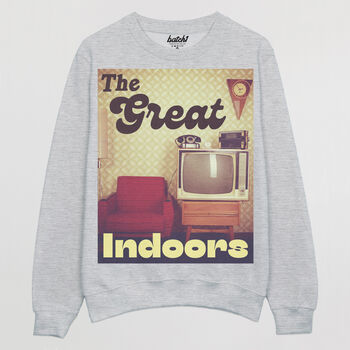 The Great Indoors Women's Slogan Sweatshirt, 5 of 5