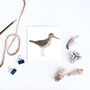 Red Shank Greetings Card, thumbnail 1 of 2