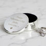 Personalised Ring Box Personalised Gift, thumbnail 1 of 8
