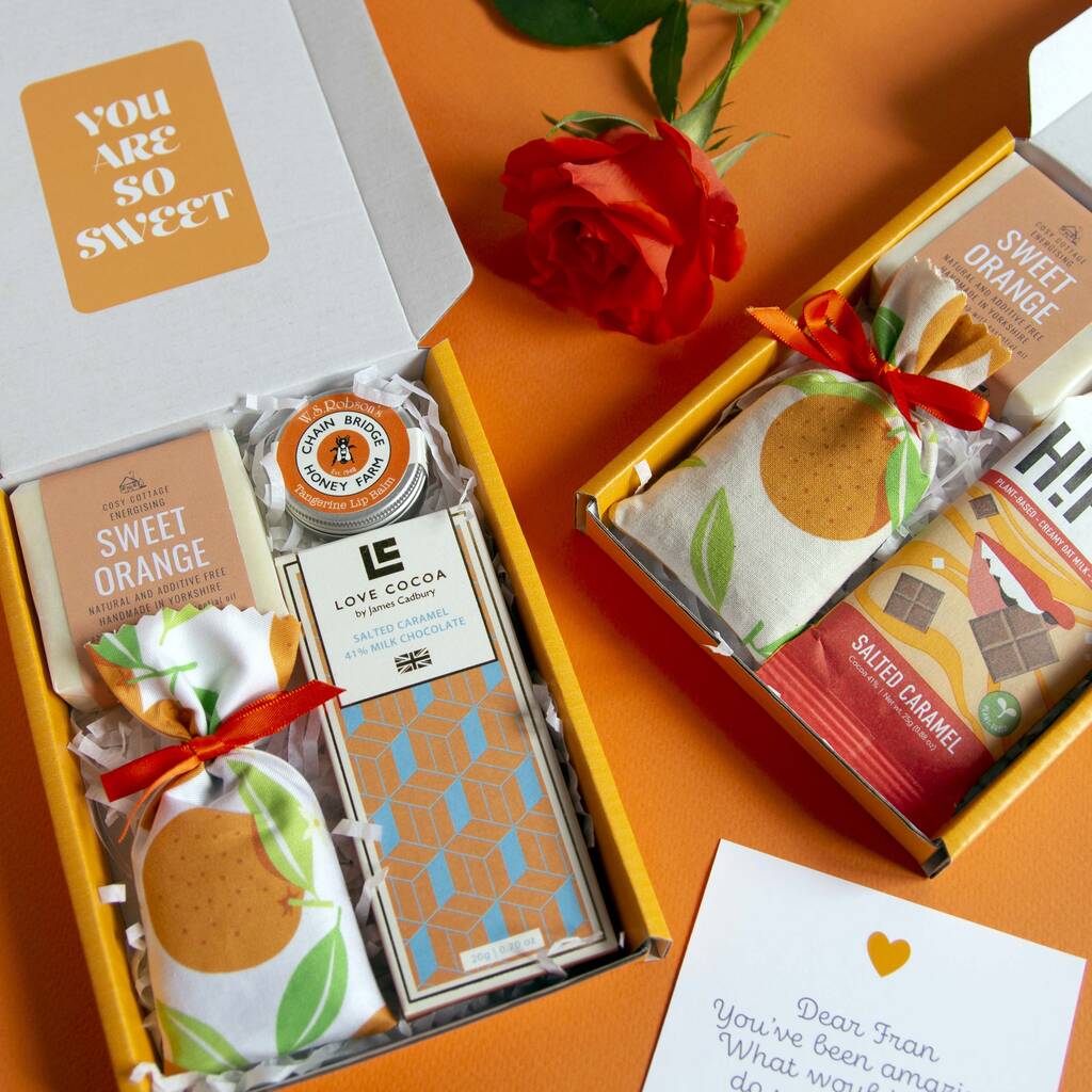 Sweet Orange Letterbox Gift Set, 1 of 4