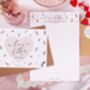 Floral Personalised Love Letter With Heart Confetti, thumbnail 2 of 3