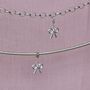 Sterling Silver Bow Charm, thumbnail 4 of 8
