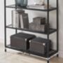 Five Tier Shelf Tempered Glass Rack Arched Design, thumbnail 8 of 12