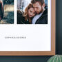 Personalised Four Photos Couples Print, thumbnail 4 of 7