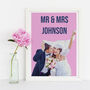 Paper First Anniversary Wedding Print, thumbnail 4 of 7