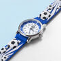 Personalised Football Kids Watch Gift, thumbnail 2 of 4