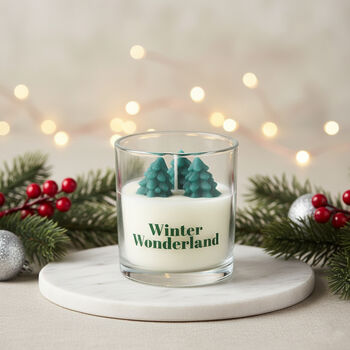 Unscented Christmas Tree Candle Traditional Christmas, 3 of 6