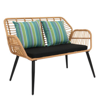 Outdoor Wicker Rattan Chair Patio Furniture Set, 2 of 12