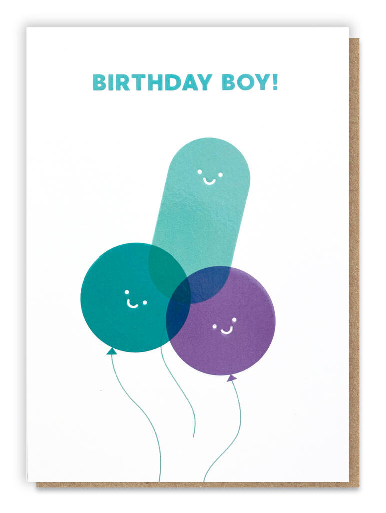 Birthday Boy Card By Stormy Knight