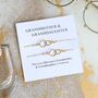 Grandmother Granddaughter Bracelet Set – Two Matching Bracelets, Gift For Grandma, thumbnail 1 of 5