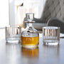 Personalised Stacking Whisky Decanter And Tumblers Set, thumbnail 2 of 7