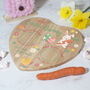 Floral Bunny And Chicken Easter Treat Board, thumbnail 1 of 1