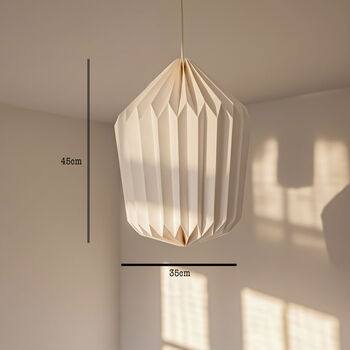 Origami Drum Lampshade, 2 of 8