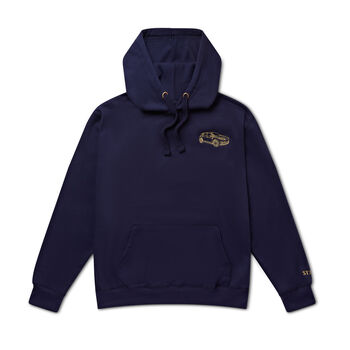 Embroidered Outline From Photo Unisex Hoodie, 7 of 12