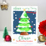 Personalised Festive Tree Christmas Card, thumbnail 9 of 10