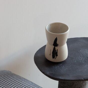 Hic Ceramics Large Handmade Stoneware Cup, 4 of 12