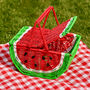 Watermelon Summer Picnic Basket, thumbnail 1 of 8
