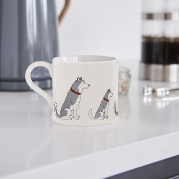 Husky / Malamute Keyring With Personalisation Available Gift For Dog Lovers, 4 of 12