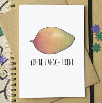 'Have A Mango Ificent Birthday' Funny Card, 2 of 3