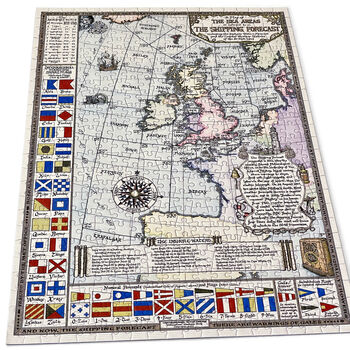 Colour Shipping Forecast Jigsaw Puzzle 500 / 1000 Pieces, 9 of 12