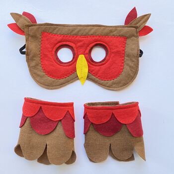 Red Robin Bird Costume For Kids And Adults, 8 of 10