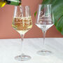 Personalised Living Legend Wine Glass, thumbnail 2 of 3