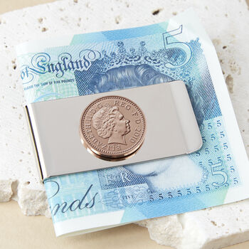 16th Birthday 2010 Penny Coin Money Clip, 2 of 8