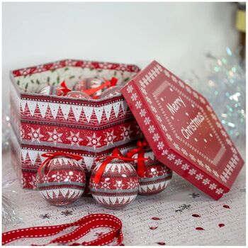 Seven.5cm Bauble Set Of 14, 4 of 9