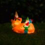 Solar Gnomes And Fox Garden Ornament Statue Figurine, thumbnail 4 of 9