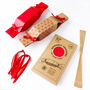 Six Reusable Eco Crackers 'Red/Kraft' Design, thumbnail 6 of 8