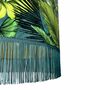 Big Cat Flint Lampshades With Gold Lining And Fringing, thumbnail 5 of 7