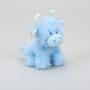 Mini Highland Collectible Baby Blue Soft Toy Cow With Pop Up Box, thumbnail 3 of 8