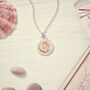 St Christopher Silver And Gold Or Rose Gold Necklace, thumbnail 5 of 11