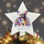 Personalised French Bulldog In Christmas Lights, thumbnail 6 of 11