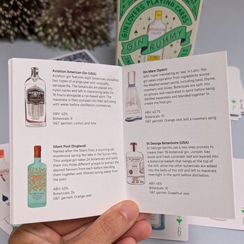 Gin Themed Playing Cards, 2 of 3