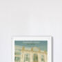 Kew Gardens Temperate House London Travel Poster, thumbnail 2 of 6