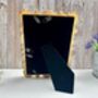 Gold Floral Photo Picture Frame 6x4' 10x15cm Portrait Landscape, thumbnail 4 of 5