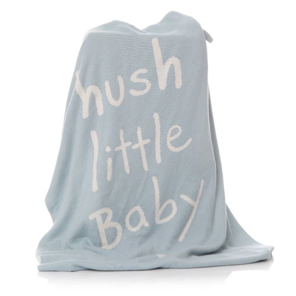 Hush Little Baby Blanket By Diddywear