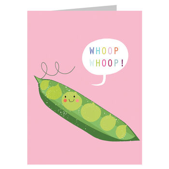 Mini Pink Peas Card, 2 of 5