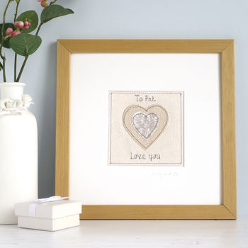 Personalised Love Heart Romance Or Anniversary Card, 5 of 12